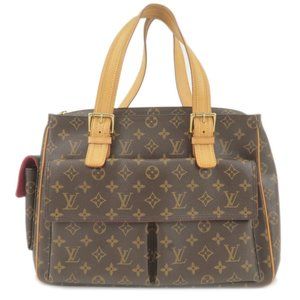 Multipli Cite Monogram Canvas Shoulder Bag